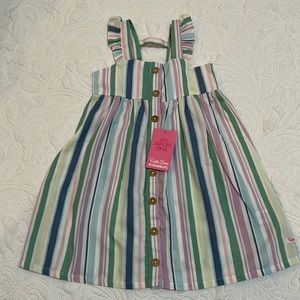 Ruffle Butts dress. Size 4T. NWT. Super cute striped dress.